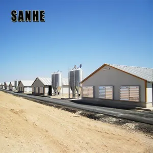 Steel Structure Farm Building Chicken House Broiler Layer Poultry House thumbnail-2