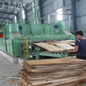 Woodworking Plywood Core Veneer Roller Conveyor Dryer Machine thumbnail-4