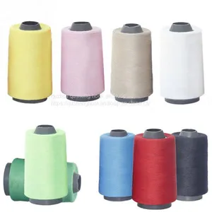 100% Polyester Dyed Colors 40s/2 5000 Yards Cone Sewing Thread for Leather Products, Tents, and Shoes thumbnail-2
