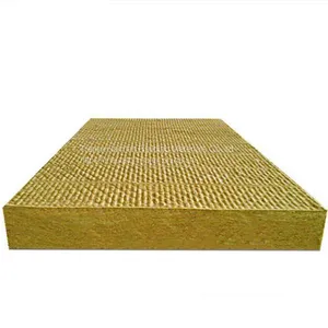 High Fibre Toughness Rock Wool Board for Sale thumbnail-2
