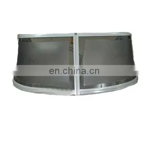 Yacht/Boat Aluminum Tempered Glass Customized Front Windshield thumbnail-1