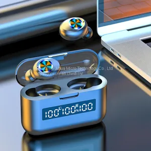 Bluetooth Wireless Earbuds With Charging Case Mini Custom Wireless Earbuds Waterproof TWS Earbuds thumbnail-1