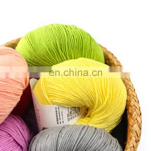 Wuge High Standard Beautiful Cotton Yarn for Hand Knitting thumbnail-6