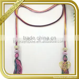 Wholesale Miseed Color Decorative Silk Tassel /Colorful Tassels FT-040 thumbnail-1