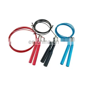 Custom Fitness Weighted Aluminum Jump Rope Bearing Adjustable Skipping Rope thumbnail-5