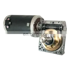 Worm Dual Shaft Electric 60Rpm Gear Motor 200Rpm 12V 350W Dc Motor thumbnail-7