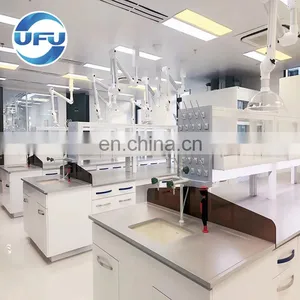 Full Steel Structure Chemistry Laboratory Table thumbnail-1