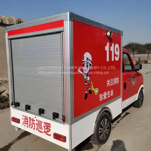 2T Electric Patrol Fire Engine Four-wheeled Small Fire Truck thumbnail-3