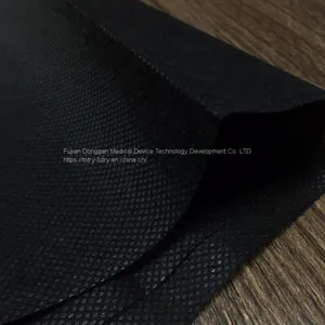 Black 80g Spunbonded Non-woven Fabric Door Width Can be Customized for Export thumbnail-1