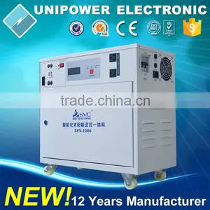 ALL-IN-ONE 480W Pure Sine Wave AC/DC Output LCD/LED 12V/24V Home Solar Power System thumbnail-1