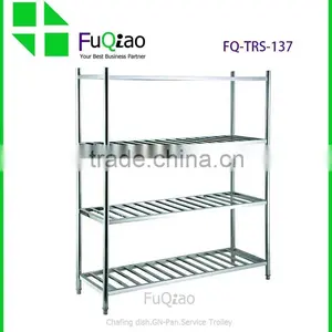 Stainless Steel Gastronorm Pan Rack Tray Trolley With Table thumbnail-5