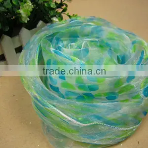 EC003 Woman Chiffon Silk Neck Scarf thumbnail-1