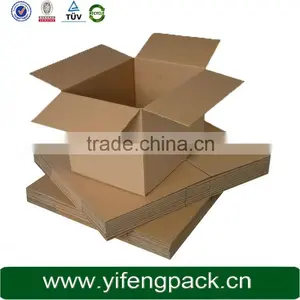 Plain Kraft Paper Cartons Corrugated Box Packaging Box thumbnail-2