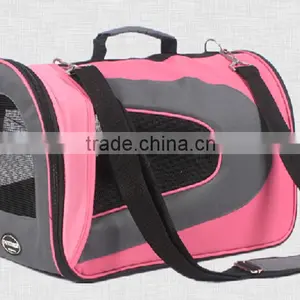 Soft Sided Pet Carrier Travel Portable Bag for Dogs, Cats and Puppies thumbnail-1