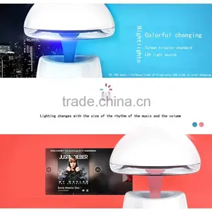Multi Function A La Magic Table Lamp Bluetooth Speaker Intelligent Alarm Clock Cellphone Charger Quality Choice thumbnail-5