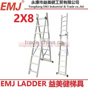 2 Section Extension Ladder 2X8 thumbnail-1