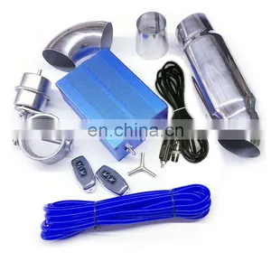 Car Exhaust Pipe Modification Valve Full Set of Accessories 12V Vacuum Pump Remote Control Actuator thumbnail-1