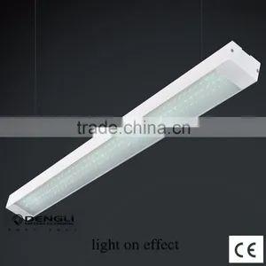 Led Back Ceiling Light Long LED Acrylic Pendant Light for Lobby Villa Hotel Garage thumbnail-1