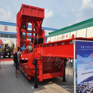 Large Cargo Transport Semi-trailer Large Item Transport Vehicle Multi Axle Semi-trailer thumbnail-5