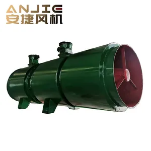 FBDNo5.0/2x5.5kw China Mining Ventilation Fan Axial Flow Fan Local Ventilation Fan thumbnail-1