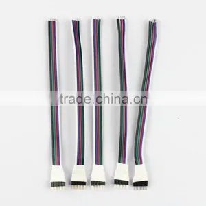 5Pin Male Connector Wire Cable For Flexible 5050 RGBW LED Strip thumbnail-1