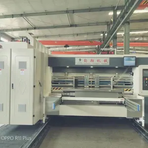 Speed Printing Die Cutting Corrugated Box Making Machine for 3/5/7 Ply Paperboard thumbnail-3