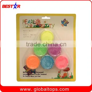 6 Colors Pearl Foam Putty thumbnail-1