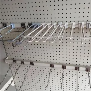 Heavy Duty Double Side Supermarket Gondola Shelving With Perforated Back Panel thumbnail-3