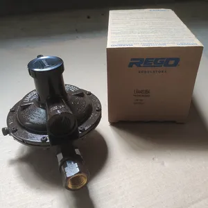REGO LV4403B4 LPG Low Pressure Second Stage Regulator Gas Burner Pressure Reducing Valve for Multiple Cylinder Installations thumbnail-3