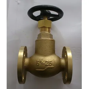 Chemical Processing JIS Bronze Globe Valve Featuring Corrosion Resistance and 5K Rating thumbnail-1