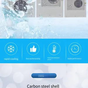 Huizhi Technology Wall-mounted Cabinet Air Conditioner, Humidity Regulator, Digital Display Cooling Ea-600 thumbnail-3