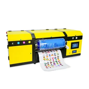 Two in One UV DTF Printer Print on AB Film Sticker Making Machine for Metal Wood Glass A3 Dual Epson I608 UV DTF Printer thumbnail-3