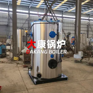 Yinchen Low Pressure Gas Steam Boiler Natural Gas LPG Biogas Fired Industrial Steam Boiler thumbnail-3
