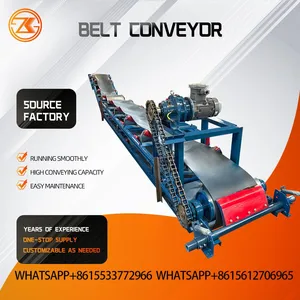 TD75 Light Type Fixed Belt Conveyor Low Cost For Power Plant Fly Ash Grain Silo Ash Handling Equipment thumbnail-4