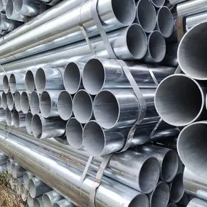 Hot Dip Galvanized Steel Pipe , GI Steel Pipe Pre Galvanized Steel Pipe Galvanized Tube for Construction thumbnail-3