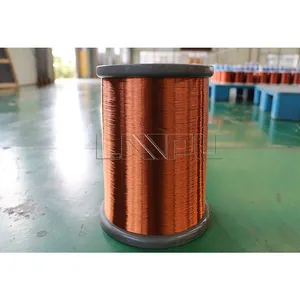 11 Awg 13 Swg Gage Thermal Class 200 EI/AIW/UEW Enamelled Copper Round Magnet Winding Wire for Electrical Motors Rewinding thumbnail-3