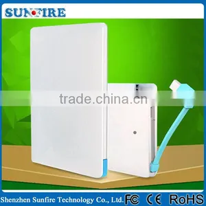Good Price Portable 2600mah Usb Power Bank Mini So,credit Card Power Bank 2600mah thumbnail-1