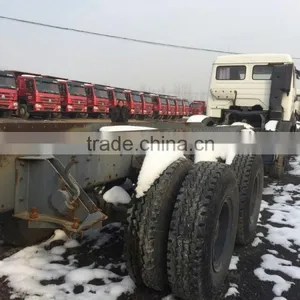 Used Benz Tractor Head for Sale in Shanghai HOWO Shacman Volvo Scania Tractor Head Truck Trailer thumbnail-5