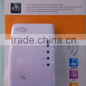 UK 300Mbps Wireless-N 802.11 AP WPS Wifi Repeater Range Extender Router Booster Amplifier thumbnail-2