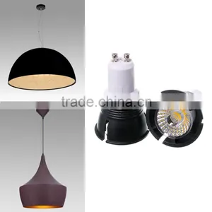 Professional Indoor Sky Mini LED Spot Light 24V 3W 5W GU10 GU5.3 Black Color Case thumbnail-1