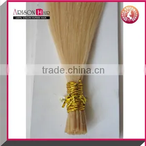 Factory Price Remy Hair Double Drawn i Tip Hair Extensions Wholesale thumbnail-2