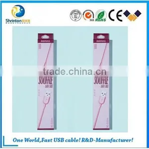 Factory Supplier REMAX 1M 2.1A Super Lovely Data Cable for IPhone5/6 thumbnail-4