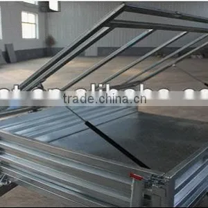 7*4 Hot-dipped Galvanized Box Trailer thumbnail-5