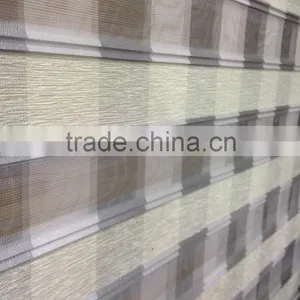 Blackout Feature and Window Location Chenille Zebra Blinds Fabric thumbnail-2