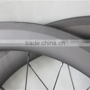 Bicycles Carbon Wheels Wide Carbon Wheels With Sapim Spokes Chinese Carbon Wheelset W56T thumbnail-5