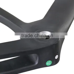 2015 UD Matt Track Frameset 700c Chinese Carbon Track Frame Bicycle Frame Quality Choice thumbnail-6