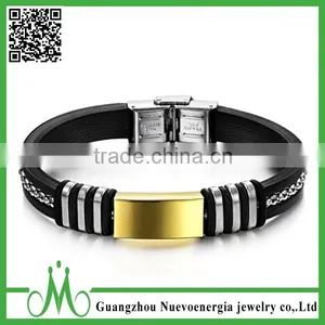 New Arrival Custom Silicone Bracelets Top Quality thumbnail-1