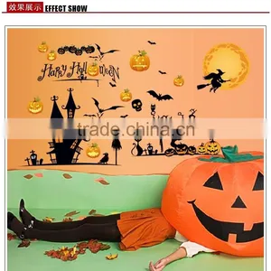 ALFOREVER PVC Halloween Big Size Sticker,pvc Halloween Decals thumbnail-3