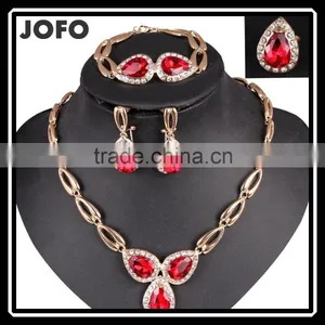 Best Selling High Quality Alloy Jewelry Set With Gold Plated Jewelry Sets Dubai Custom thumbnail-1