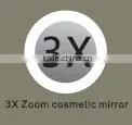 2014 IP44 LED Bathroom Mirror With Magnifier thumbnail-2